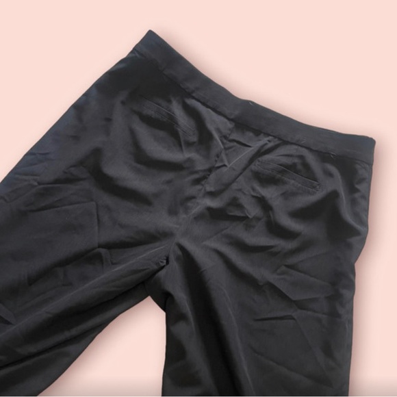 Isaac Mizrahi Black Wide Leg Pants - size 14 - Picture 2 of 7